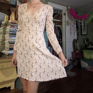 Gap Size 2 Floral Long Sleeved Dress